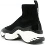Emporio Armani Sneakers met chunky zool Zwart - Thumbnail 3