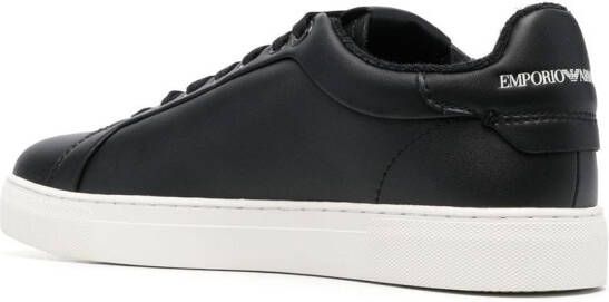 Emporio Armani Sneakers met logoprint Zwart