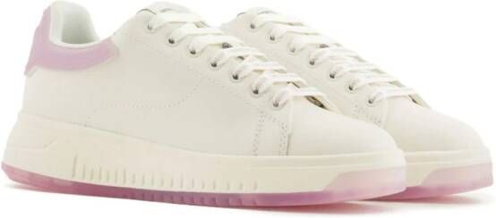 Emporio Armani Sneakers met vlakken Wit