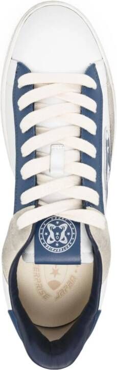 Enterprise Japan EJ Jupiter Rocket leren sneakers Blauw