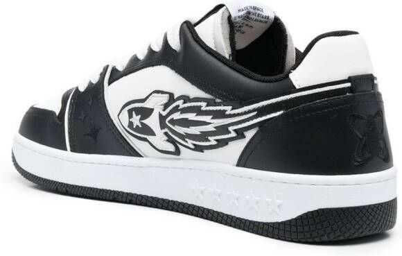 Enterprise Japan Leren sneakers Zwart