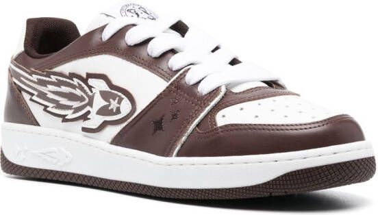 Enterprise Japan Sneakers met vlakken Bruin