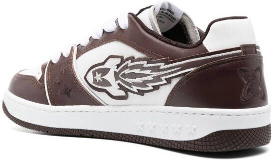 Enterprise Japan Sneakers met vlakken Bruin