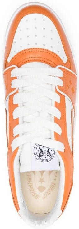 Enterprise Japan Rocket tweekleurige sneakers Oranje