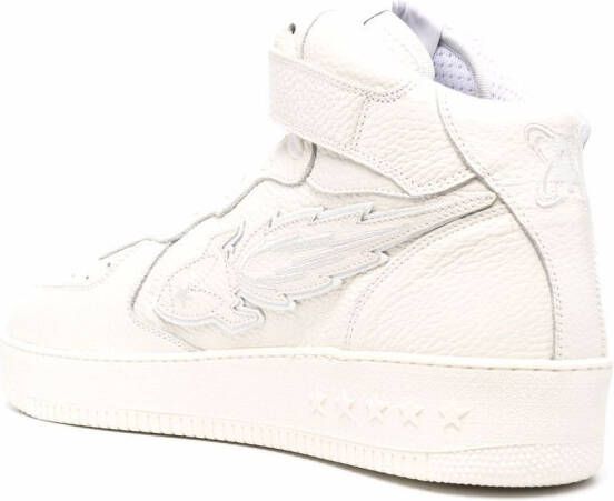 Enterprise Japan Sneakers met klittenband Wit