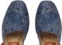 ETRO Denim espadrilles met jacquard Blauw - Thumbnail 4