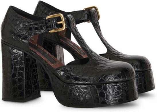 ETRO Mary Jane pumps met ronde neus Zwart