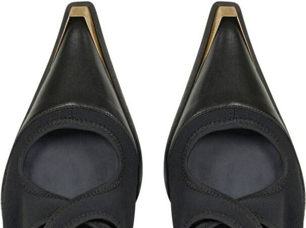 ETRO Slingback ballerina's met puntige neus Zwart
