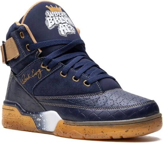 Ewing 33 "Where Brookly At?" high-top sneakers Blauw
