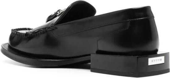 EYTYS Rio leren loafers met kwastjes Zwart