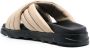 Fabiana Filippi Slippers verfraaid met kralen Beige - Thumbnail 3