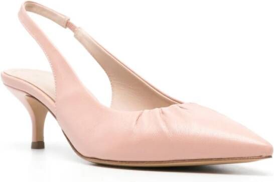 Fabiana Filippi 55 mm pumps met ruches Roze