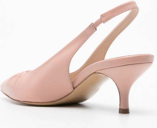 Fabiana Filippi 55 mm pumps met ruches Roze