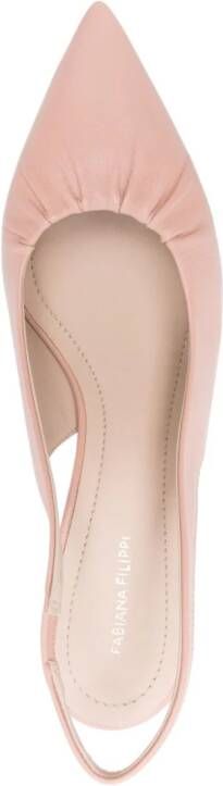 Fabiana Filippi 55 mm pumps met ruches Roze