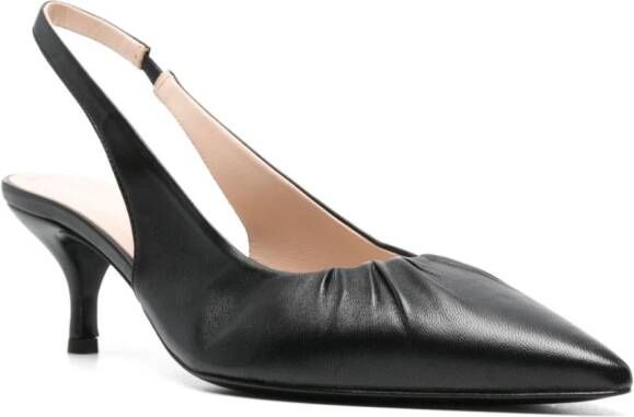 Fabiana Filippi 55 mm pumps met ruches Zwart