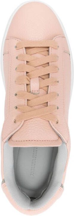 Fabiana Filippi Dalila leren sneakers Roze