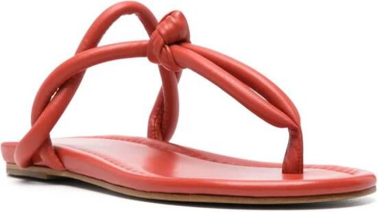 Fabiana Filippi Gewatteerde sandalen Rood