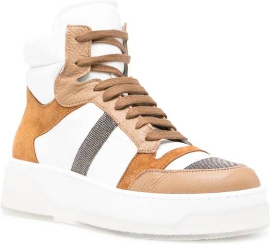 Fabiana Filippi High-top sneakers Wit