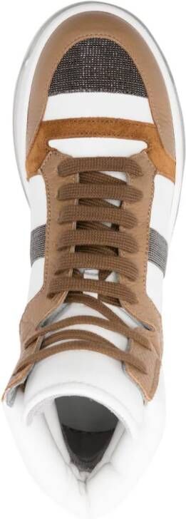 Fabiana Filippi High-top sneakers Wit