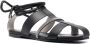 Fabiana Filippi Leren sandalen Zwart - Thumbnail 2