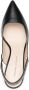Fabiana Filippi Leren slingback pumps Zwart - Thumbnail 4