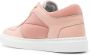 Fabiana Filippi Leren sneakers met mesh vlakken Roze - Thumbnail 3