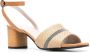 Fabiana Filippi open-tone sandalen Beige - Thumbnail 2