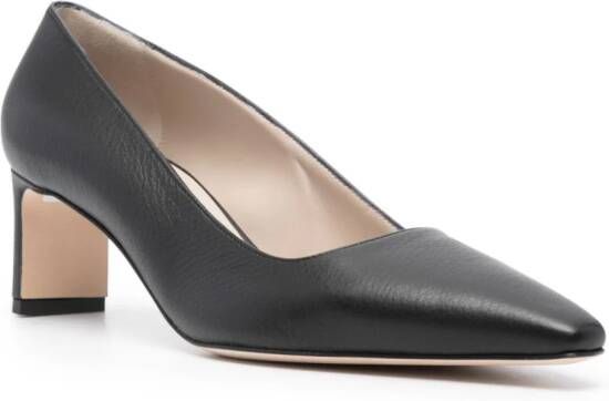 Fabiana Filippi Leren pumps Zwart