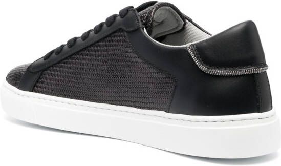 Fabiana Filippi Sneakers met ronde neus Zwart