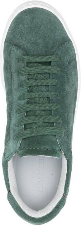 Fabiana Filippi Suède low-top sneakers Groen