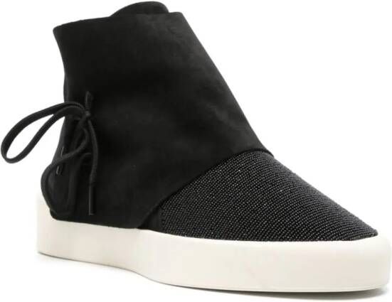 Fear Of God Moc suède sneakers met kralen Zwart