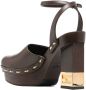 FENDI Leren pumps Bruin - Thumbnail 3