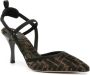 FENDI Colibrì Lite slingback pumps Bruin - Thumbnail 2