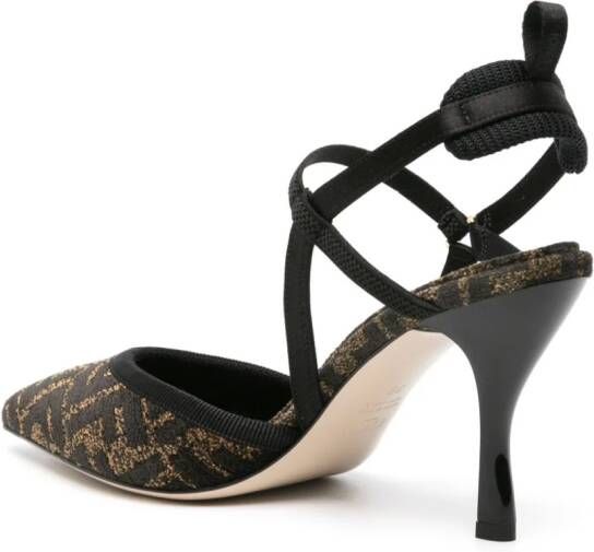 FENDI Colibrì Lite slingback pumps Bruin