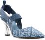 FENDI Colibri sandalen Blauw - Thumbnail 2