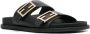 FENDI Feel slippers met logogesp Zwart - Thumbnail 2