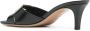FENDI Ffold 55 leren muiltjes Zwart - Thumbnail 3