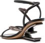 FENDI First sandalen met bandjes Zwart - Thumbnail 3