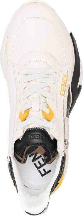 FENDI Flow low-top sneakers Beige