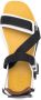 FENDI Flow sandalen met jacquard logo Zwart - Thumbnail 4