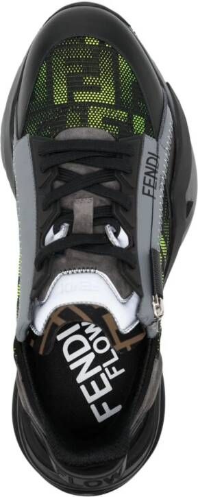 FENDI Flow sneakers met logo Zwart