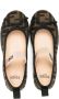 Fendi Kids Ballerina's met FF-patroon Bruin - Thumbnail 3