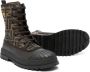 Fendi Kids Enkellaarzen met monogram Bruin - Thumbnail 2