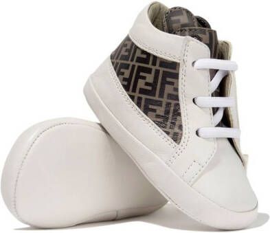 Fendi Kids High-top sneakers Wit