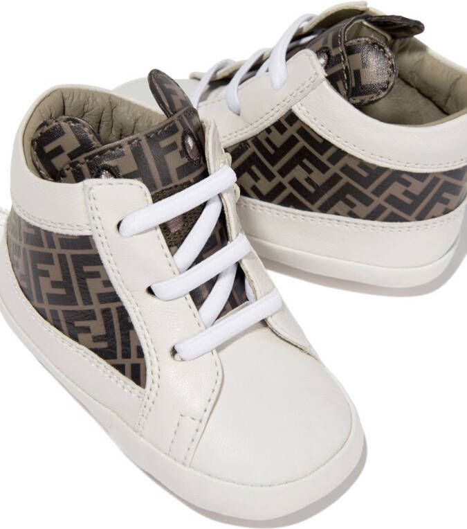 Fendi Kids High-top sneakers Wit