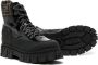 Fendi Kids Laarzen met logoprint Zwart - Thumbnail 2
