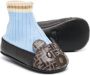 Fendi Kids Leren sandalen Blauw - Thumbnail 2