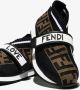 Fendi Kids Rockoko sneakers met FF patroon Zwart - Thumbnail 3