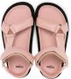 Fendi Kids Sandalen met klittenband Roze - Thumbnail 3