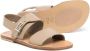 Fendi Kids Sandalen met open neus Bruin - Thumbnail 2